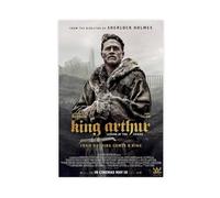 pachbzx Poster su tela, motivo: King Arthur Legend of The Sword, decorazione per camera da letto, ufficio, camera da letto, regalo, 20 x 30 cm