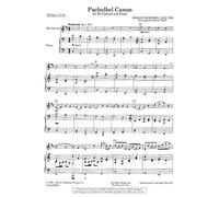 Pachelbel Canon for B-Flat Clarinet and Piano by Arr. Daniel Dorff (1996-02-15)