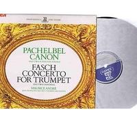 PACHELBEL - CANON & TWO SUITES FOR STRINGS / FASCH - CONCERTO FOR TRUMPET & TWO SINFONIAS LP (MAURICE ANDRE) [17105]