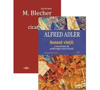 Pachet 2 carti: Inimi cicatrizate + Sensul vietii - Max Blecher, Alfred Adler