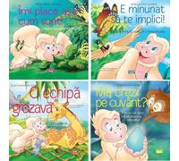 Pachet 4 carti: Bloky invata valorile, Editie in limba romana
