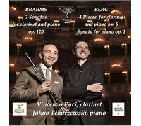 Paci Vincenzo - Brahms & Berg: Works For Clarinet & Piano