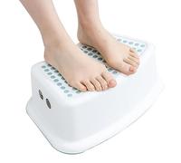Pacienjo Sgabello per WC Accovacciati - Potty Step Antiscivolo ed Ergonomico, Robusto per Fare la Cacca da Bagno, Vasino Sano per Anziani