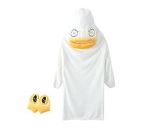 Pacienjo Tuta Pigiama | Peluche Flanella Costume Cosplay,Costume da Papera, Costume Animale per Costumi di Halloween, Uomo Donna
