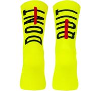 Pacific and Co DON T QUIT (Neon) Calze 37-41 Giallo