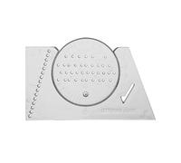 Pacific Arc Ames Lettering Guide per lettering, scrittura, architettura e disegno