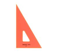 Pacific Arc Drafting Triangle 14-inch 30/60/90 Degrees Fluorescent