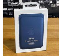 (Pacific Blue, For Apple iPhone 12 Pro) For iPhone 17 16 15 14 13 12 Pro Max Plus Finewoven W/ Logo Magsafe Wallet Card