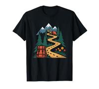 Pacific Crest Trail Escursionista Tratti Sentiero Sezione Maglietta