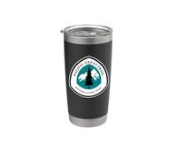 Pacific Crest Trail National Scenic Trail Cartello Bicchiere termico in acciaio inox doppia parete