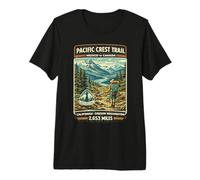 Pacific Crest Trail PCT Pacific Crest Trail dal Messico al Canada Maglietta Premium