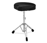 Pacific Drums 700 Series Tractor Seat Lightweight Throne, cromato | Progettato da DW in California, è dotato di sedile imbottito con schienale, piedini antiscivolo e altro ancora