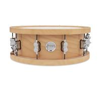 Pacific Drums Concept 20-Ply Maple Snare, 35,6 cm x 14,0 cm, cerchio in legno spesso, naturale | Fusto in acero a 20 strati con cerchi spessi in acero multistrato