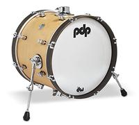 Pacific Drums Concept Classic: Grancassa, 18" x 14", Natural Stain, cerchi Walnut Stain