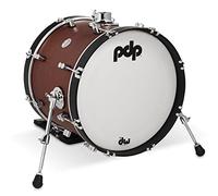Pacific Drums Concept Classic: Grancassa, 18" x 14", Ox Blood Stain, cerchi Ebony Stain
