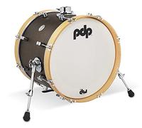 Pacific Drums Concept Classic: Grancassa, 18" x 14", Walnut Stain, cerchi Natural Stain