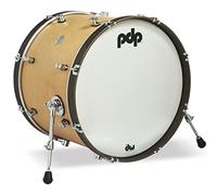 Pacific Drums Concept Classic: Grancassa, 22" x 16", Natural Stain, cerchi Walnut Stain