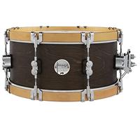 Pacific Drums Concept Classic: rullante, 14" x 6,5", Walnut Stain, cerchi in legno Natural Stain