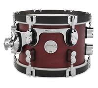 Pacific Drums Concept Classic: Tom, 10" x 7", Ox Blood Stain, cerchi Ebony Stain
