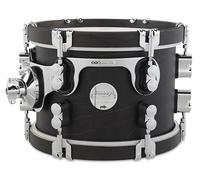 Pacific Drums Concept Classic Tom, 25,4 cm x 17,8 cm, Ebony Stain, Ebony Stain Hoops | Caratteristiche: look moderno e classico con fusti in acero e cerchi contrapposti