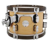 Pacific Drums Concept Classic: Tom, 10" x 7", Natural Stain, cerchi Walnut Stain