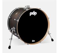 Pacific Drums Concept: Grancassa in acero, 22" x 18", laccatura Satin Charcoal Burst