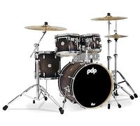 Pacific Drums & Percussion PDP Concept Maple Fusion - Set di 4 batterie a carbone, confezione da 4 pezzi (PDCM20FNSCB)