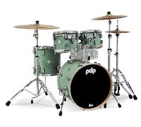 Pacific Drums & Percussion PDP Concept Maple Fusion - Set di 4 batterie in legno d'acero satinato (PDCM20FNSF)