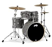Pacific Drums & Percussion Set batteria Concept Acero, confezione da 5 pezzi, in peltro satinato (PDCM2215SP)