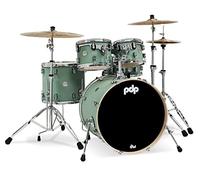 Pacific Drums & Percussion Set di tamburi Concept Maple 5 pezzi, raso Seafoam Shell Pack (PDCM2215SF)