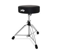 Pacific Drums Serie 800: sgabello con seduta tonda da 33 cm, peso intermedio, cromato
