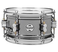 PDP Concept Series Metal Snare, 10" x 6", Black Nickel Over Steel