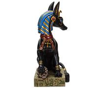 Pacific Giftware Anubi - Statuetta in resina con antica divinità egizia seduta