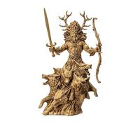 Pacific Giftware Cernunnos di Derek W Frost, statuina di Derek W Frost, Lord of the Wild Hunt e Guardiano dei lupi della foresta, decorazione per la casa mitologia celtica