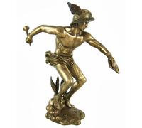Pacific Giftware Moonlight Mysteries - Statua di Hermes del dio olimpionico greco in bronzo
