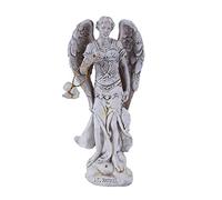 Pacific Giftware Piccolo arcangelo figura Raphael bianco - Statua angelo cristiano decorazione religiosa
