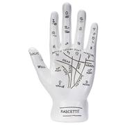 Pacific Giftware Psychic Palmistry Hand Fortune Teller Divination Diagram Resin Figurine