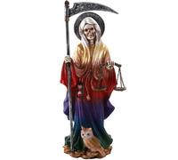 Pacific Giftware Santa Muerte Santo della Santa Morte Sette Poteri Religio