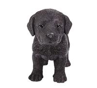 Pacific Giftware - Statuetta realistica in resina con cucciolo di labrador di cioccolato