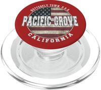Pacific Grove California, bandiera americana vintage PopSockets PopGrip per MagSafe