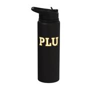 Pacific Lutheran University Lutes - PLU Letter Mark Stainless Steel Insulated Water Bottle