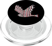 Pacific Northwest Red Tail Hawk Nativo Americano Style Art PopSockets PopGrip per MagSafe