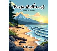 Pacific Northwest Scenery for Coloring