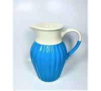 Pacific Notte Ceramica Caraffa Con Manico - Grande Blu Da Tela