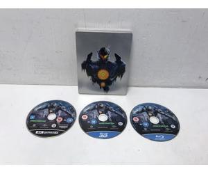 Pacific Rim: Uprising 4K Ultra HD+3D+2D Limited Edition Steelbook / Import / Region Free Blu Ray