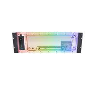 Thermaltake Pacific Ultra Core P8 DP-D5 Plus Case per computer Kit di raffreddamento a liquido Trasparente