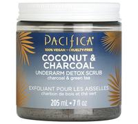 Pacifica Beauty Detox Peeling di cocco e carbone vegano, prodotto senza esperimenti sugli animali, 200 ml