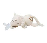 Pacifier Buddy, Snuggle Pacifier Holder, Skin-Friendly Comfort Plush, Soft & Safe Material, Secure Attachment, Baby Shower & Use, 5.51x3.94x2.76 Inches, Pastel Colors