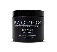 Pacinos dryfi 118ml - pasta per capelli opaca da uomo - nessuna lucentezza e tenuta flessibile - per acconciature con finitura e consistenza naturali - pomata a base d'acqua - cera per capelli opaca