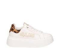 Paciotti 4BX103-W-LE White/Leopard Sneakers Donna AI26
